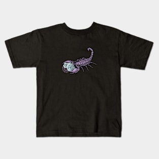 Scorpion Floral Kids T-Shirt